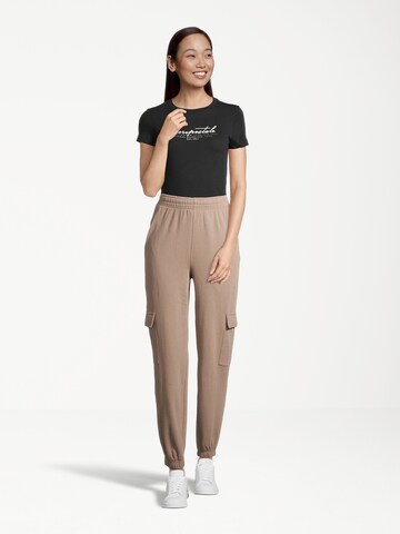 Effilé Pantalon cargo 'JULY' AÉROPOSTALE en beige