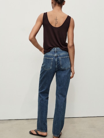 MANGO Regular Jeans 'MATILDA' i blå