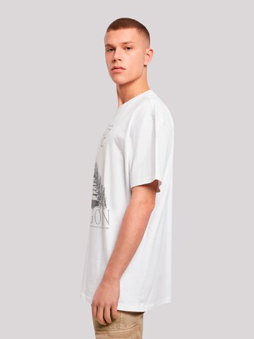 F4NT4STIC T-Shirt 'House Of The Dragon Throne' in Weiß