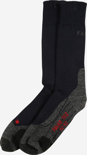 Șosete sport FALKE pe bleumarin / gri închis / roșu, Vizualizare produs