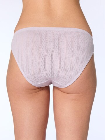 Albero Natur Panty 'Bio-Baumwoll Jacquard Slip' in Purple