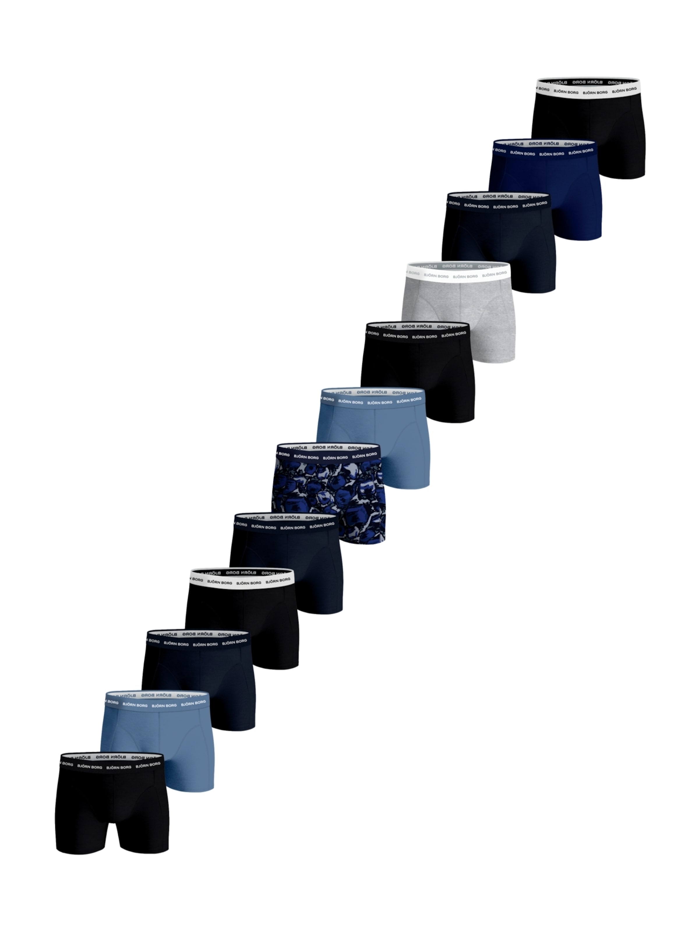 BJÖRN BORG Boksershorts i blå