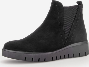 GABOR Chelsea Boots in Black: front