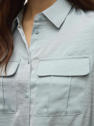 VERO MODA Bluse i grøn
