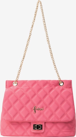 faina - Bolso de hombro en rosa: frente