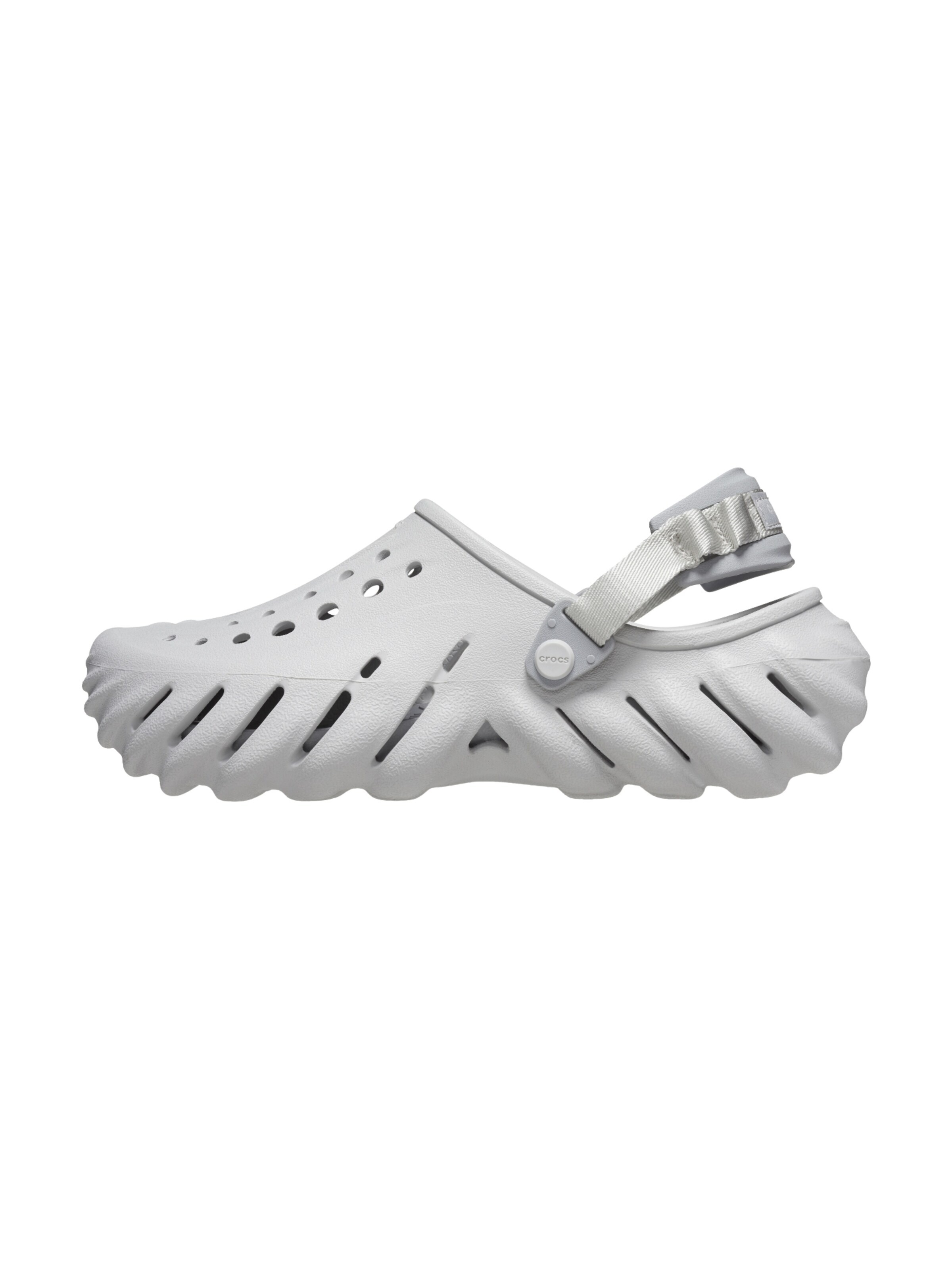 Sabots 'Echo-Slipper' Crocs en gris : devant