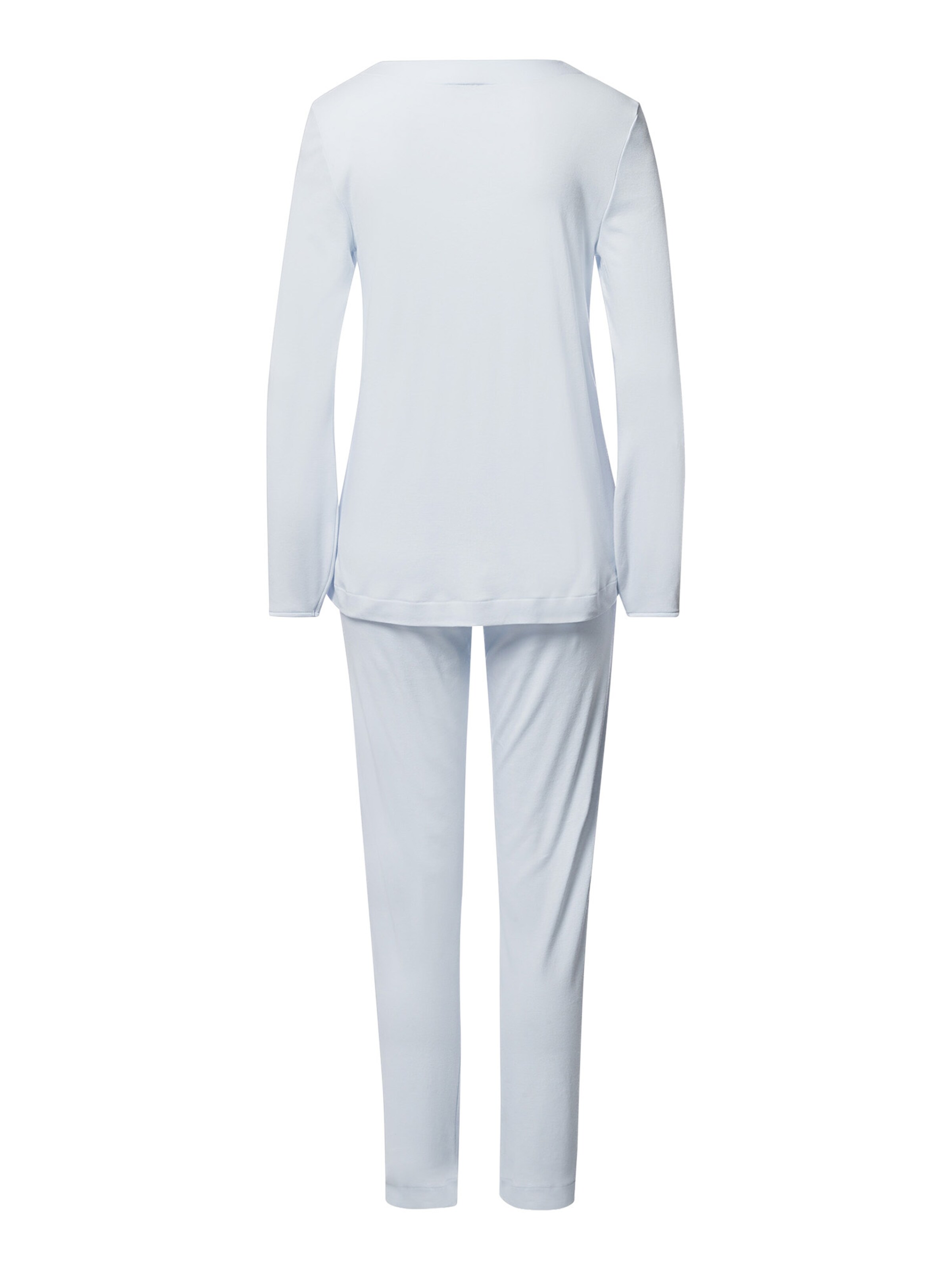 Hanro Pyjama ' Malena ' in Blau