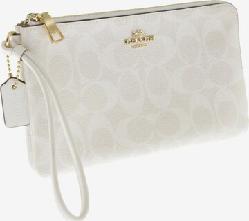 COACH Small Leather Goods in One size in White: front