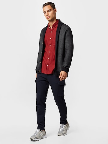 s.Oliver Regular fit Button Up Shirt in Red