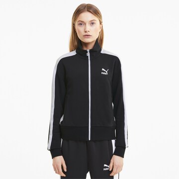 PUMA Trainingsjacke in Schwarz