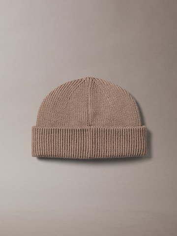 Bonnet Calvin Klein en marron