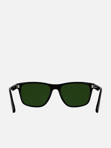 LACOSTE Zonnebril 'Lacoste L6078S Transparent blue 56/18/145 MAN Sunglasses' in Zwart