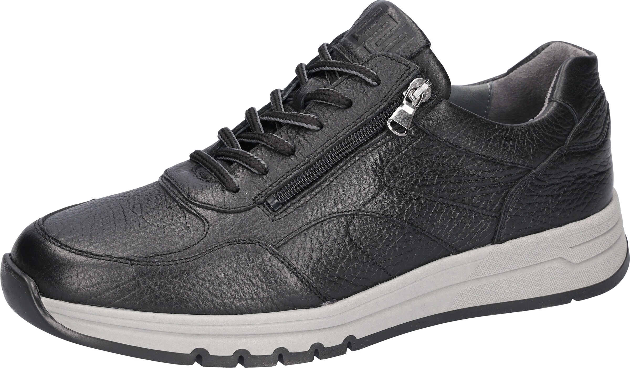 WALDLÄUFER Lace-Up Shoes in Black: front