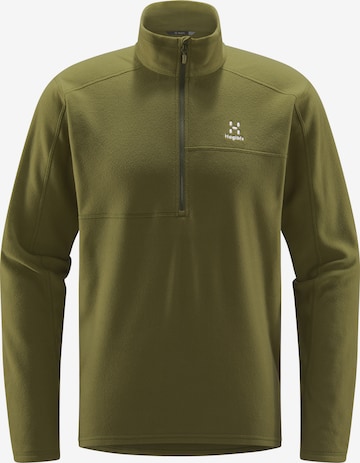 Haglöfs Athletic Fleece Jacket 'Buteo' in Green: front