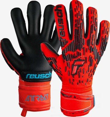 REUSCH Sporthandschoenen 'Attrakt Freegel Silver' in Rood: voorkant