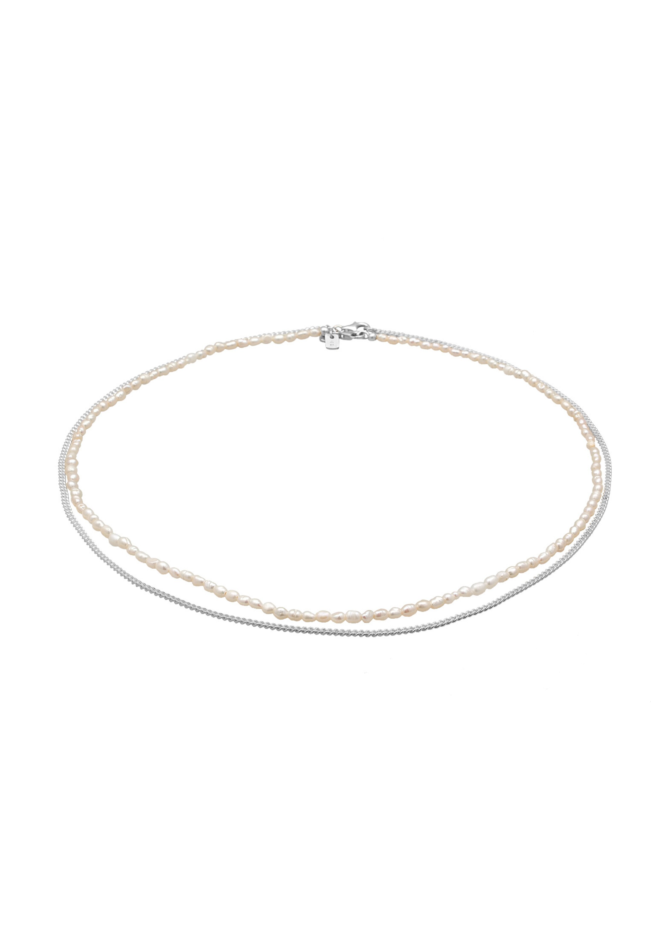 Chaîne KUZZOI en argent : devant