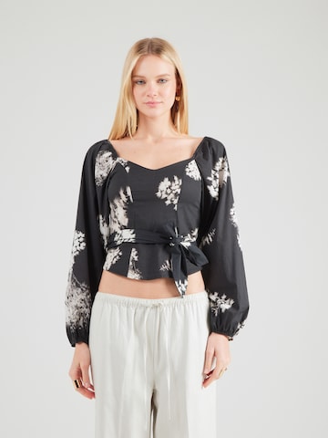 Desigual Блуза в черно: отпред