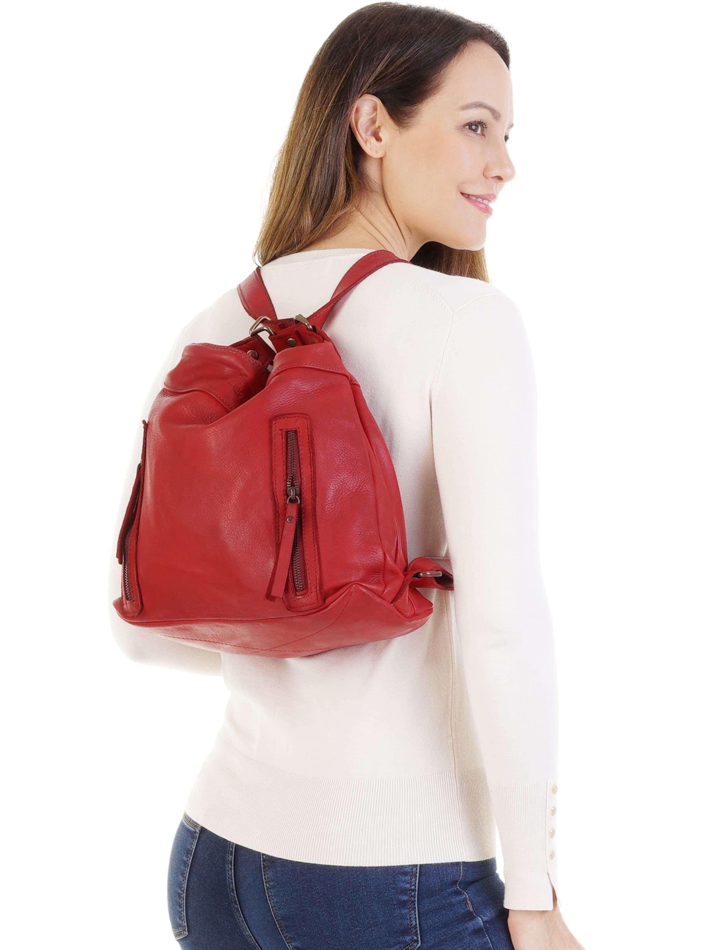 Cabas Samantha Look en rouge