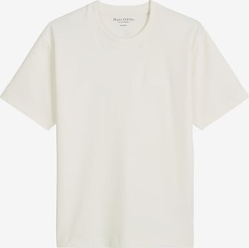 T-Shirt Marc O'Polo en beige : devant
