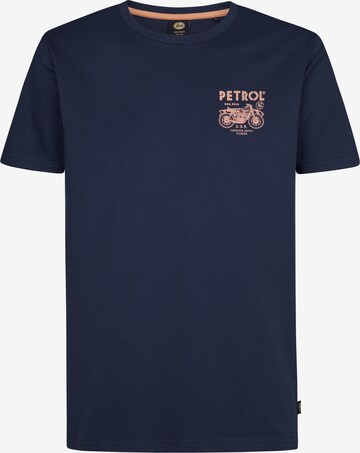 Petrol Industries Shirt 'Bayfrontstone' in Blue: front