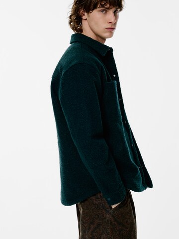 Veste mi-saison Pull&Bear en vert