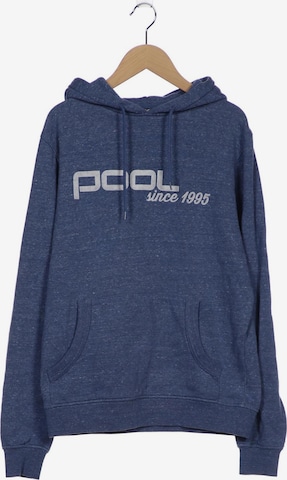 Urban Classics Sweatshirt & Zip-Up Hoodie in S in Blue: front