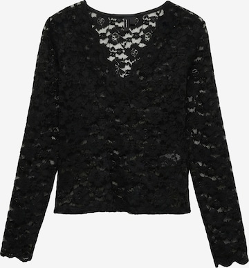 VERO MODA Pusero 'VMDEA' värissä musta: etupuoli