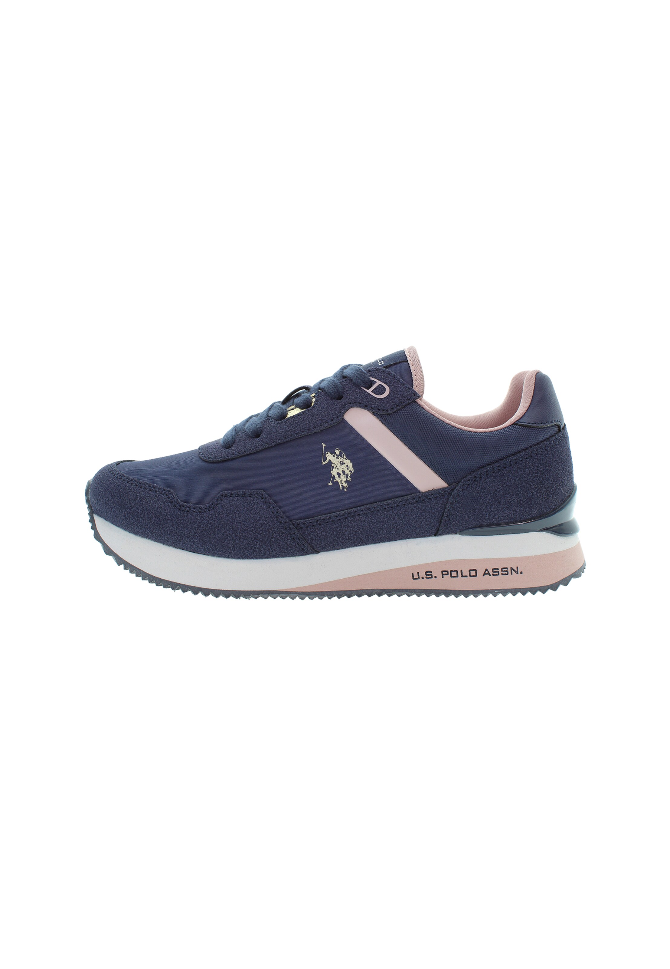 Sneaker bassa di U.S. POLO ASSN. in blu: frontale
