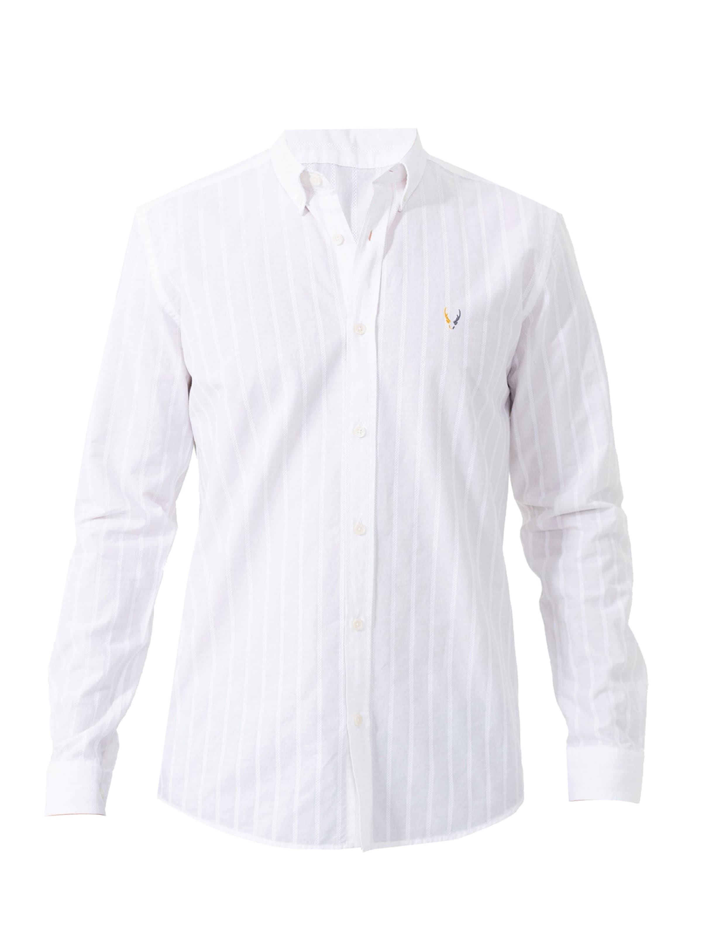 By Diess Collection Regular fit Srajca | bela barva: sprednja stran