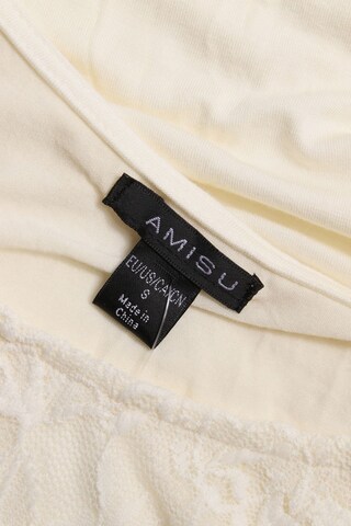 Amisu 3/4-Arm-Shirt S in Weiß