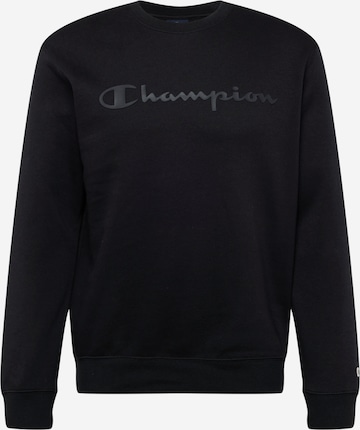 Champion Authentic Athletic Apparel Sweatshirt in Schwarz: predná strana