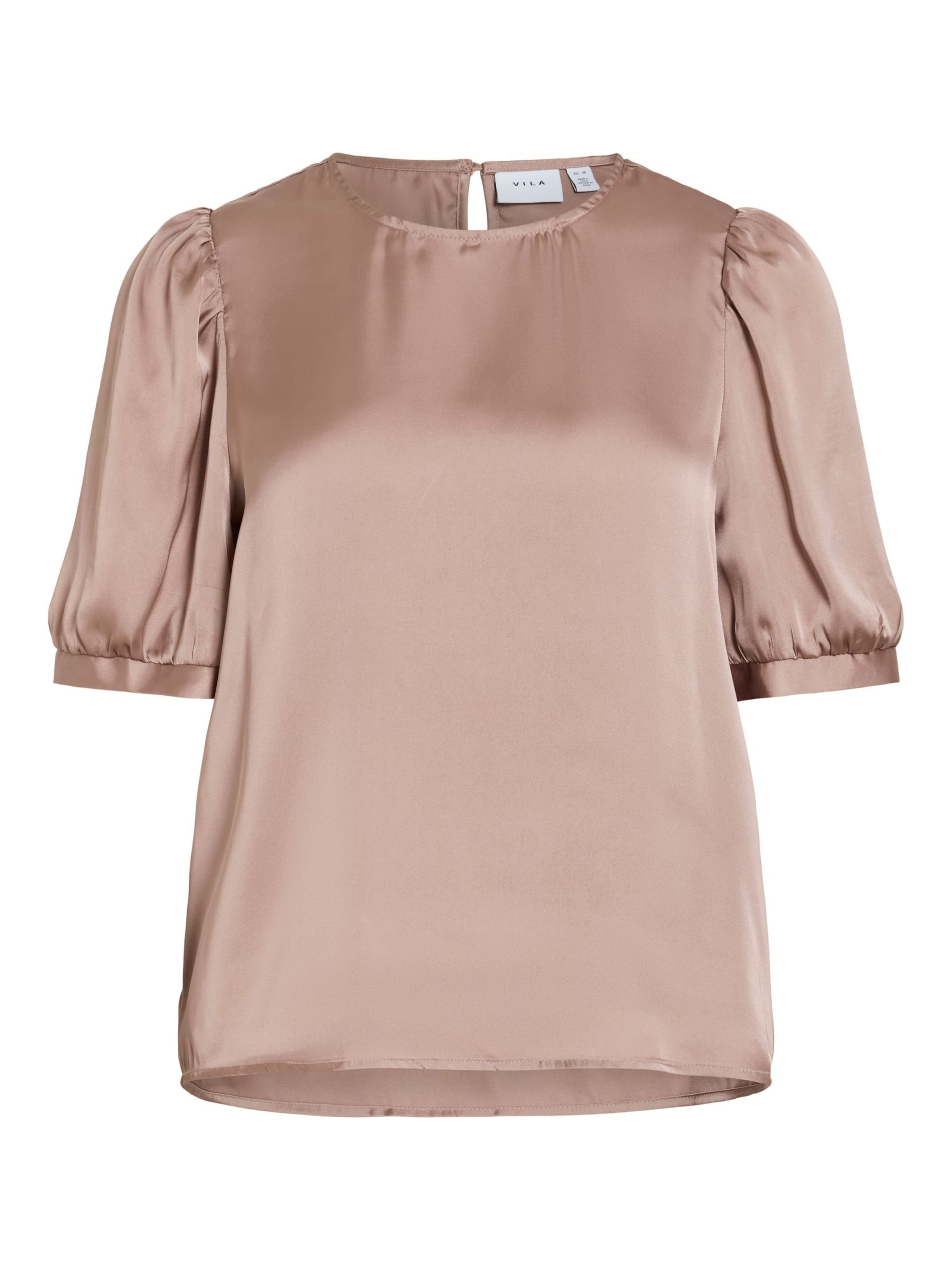 VILA Blouse 'VISofie' in Bruin: voorkant