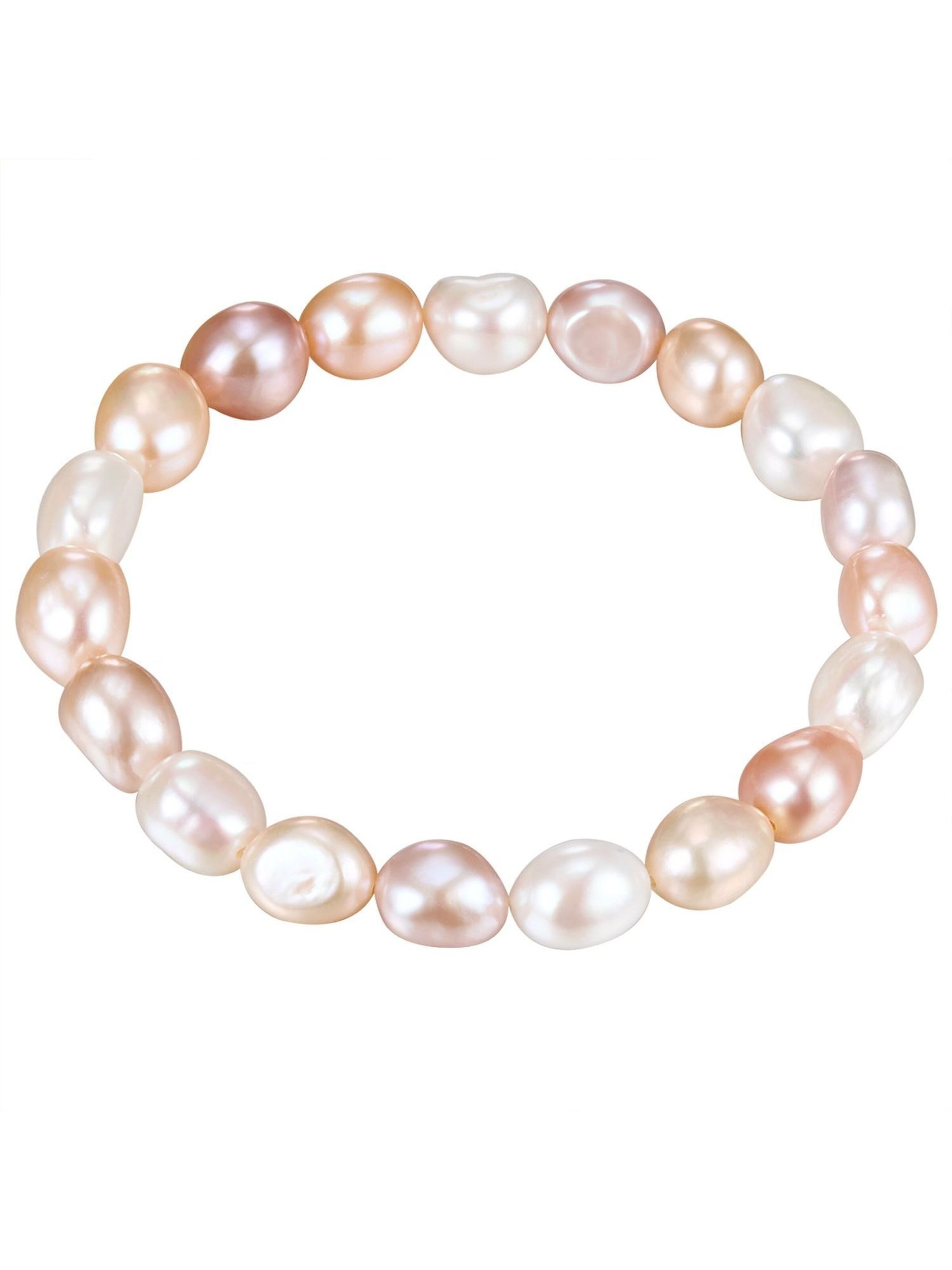 Valero Pearls Bracelet in Pink: front