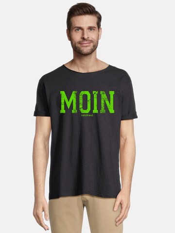 salzhaut Shirt 'Kimm-Moin' in Black: front