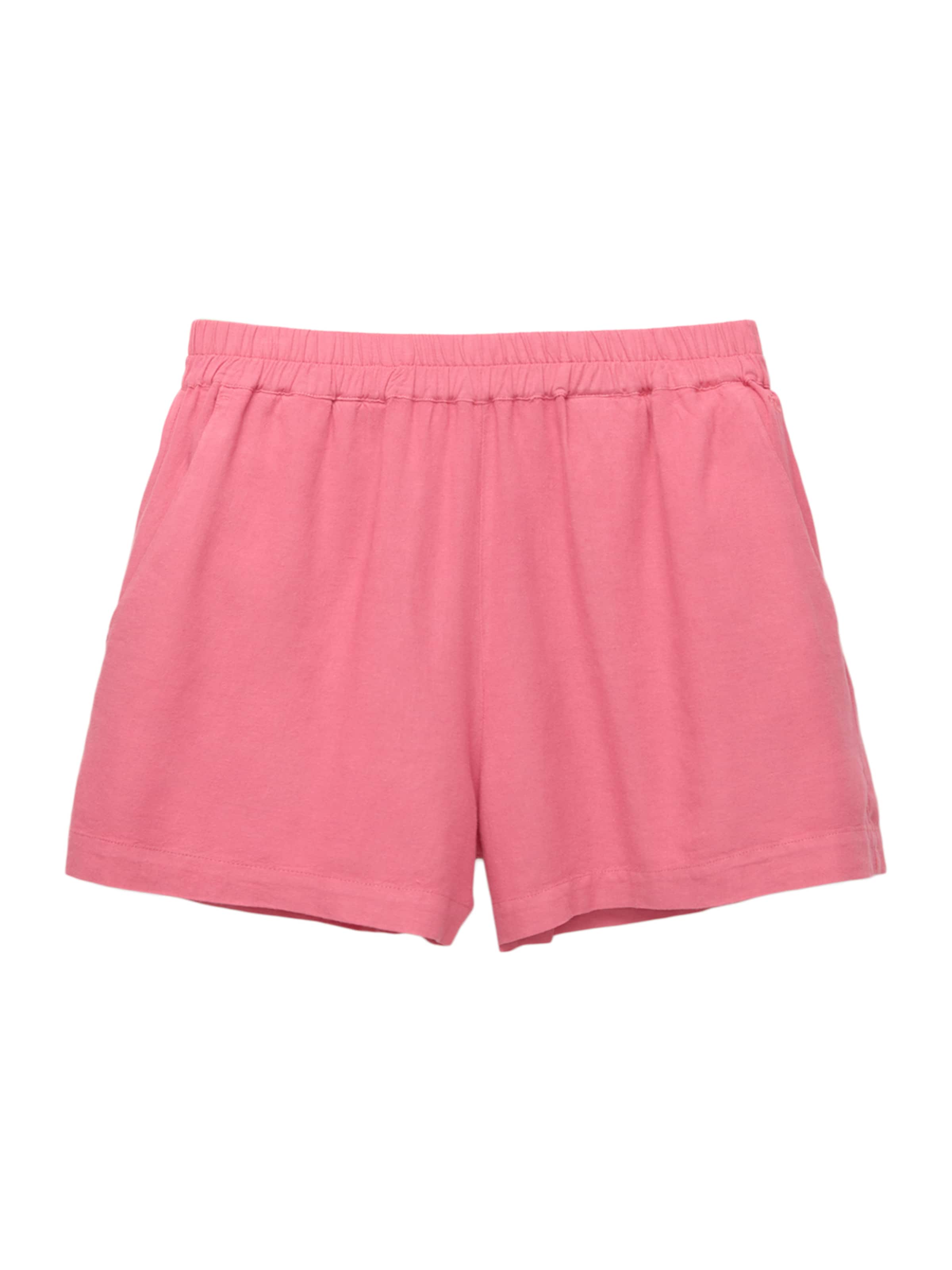 Loosefit Pantalon Pull&Bear en rouge : devant