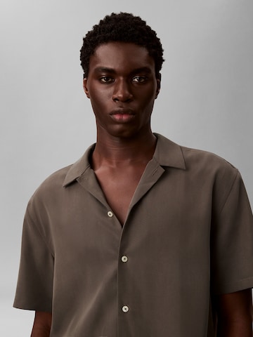 Coupe regular Chemise Calvin Klein en vert