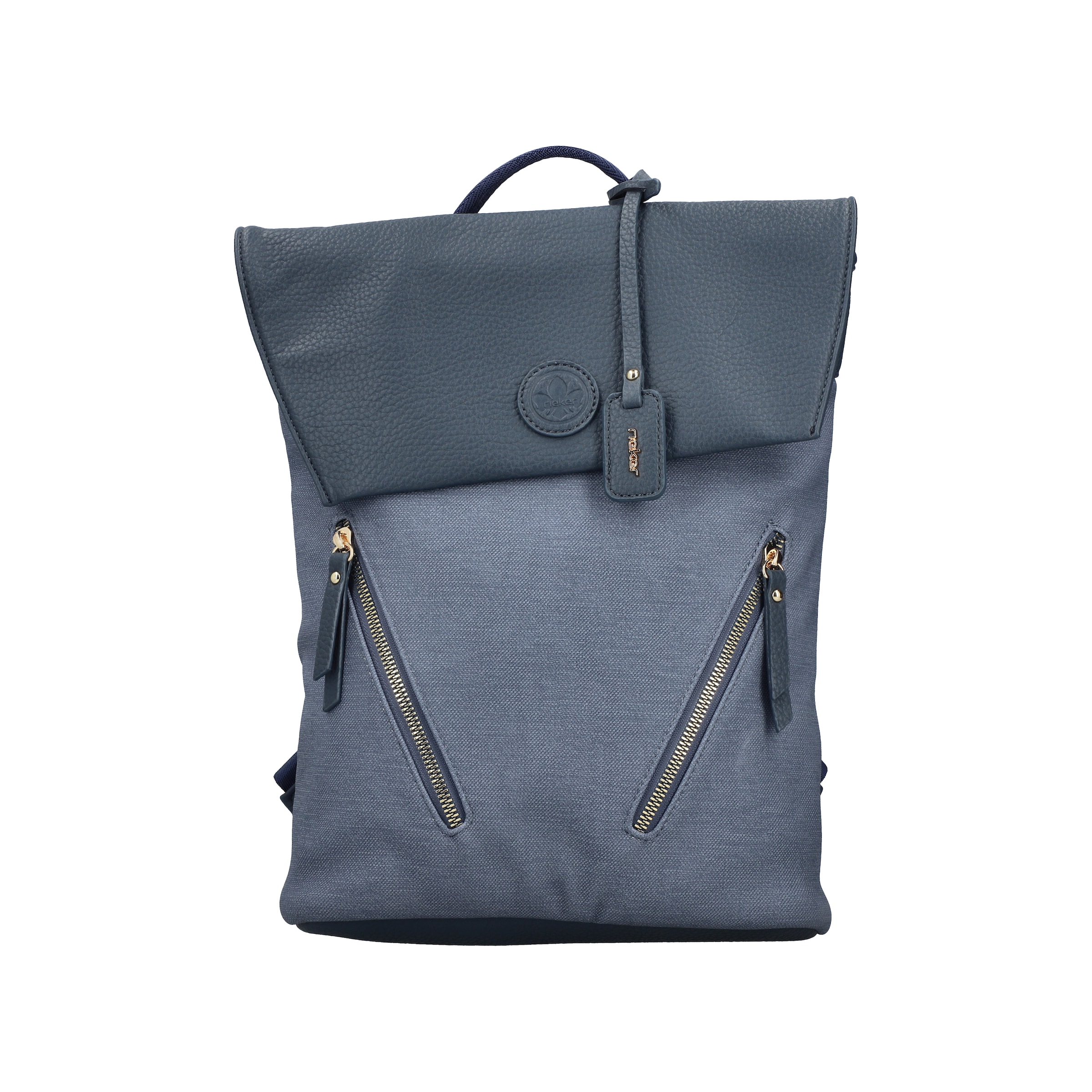 Rieker Backpack in Blue: front