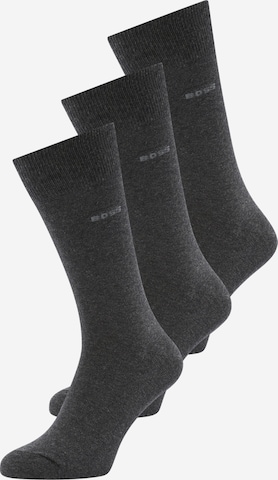Chaussettes BOSS en gris : devant