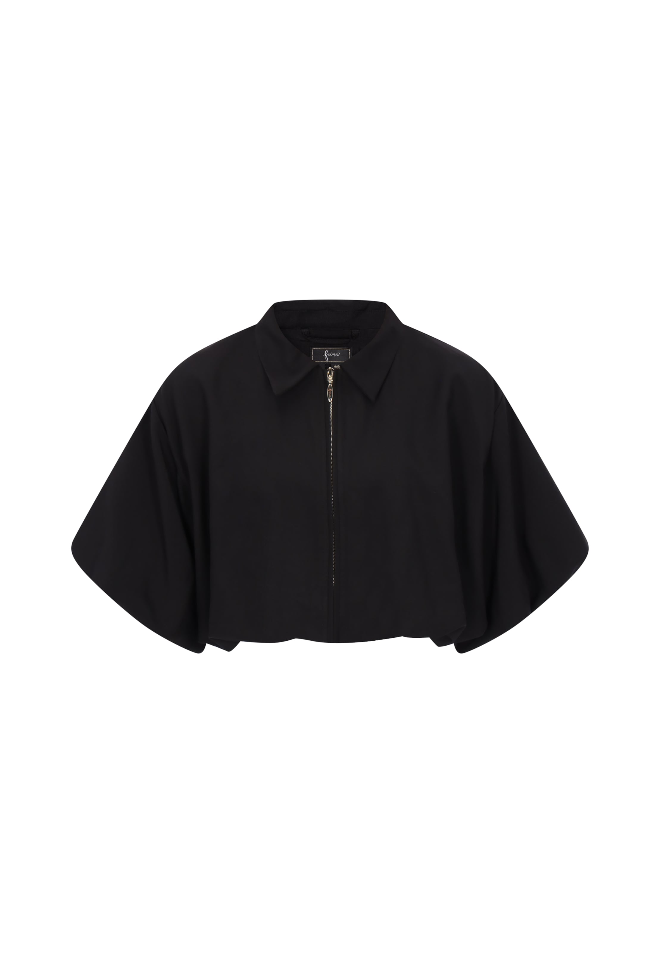 faina Veste mi-saison en noir, Vue avec produit