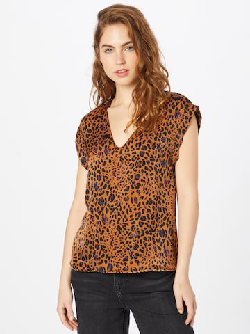 IMPERIAL - Blusa em castanho: frente