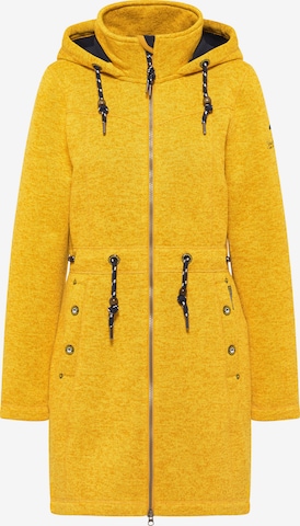 Schmuddelwedda Fleece Jacket in Yellow: front