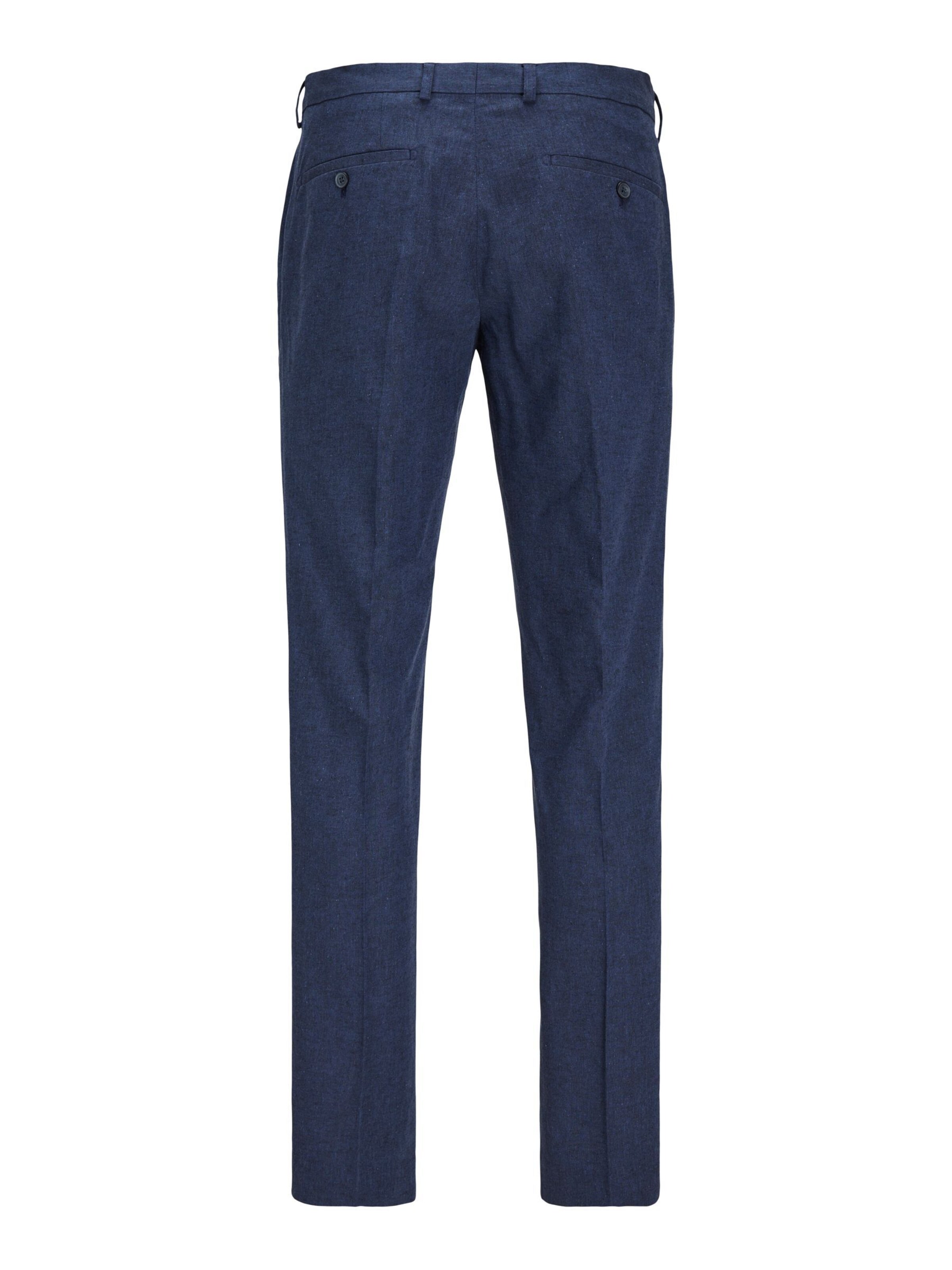JACK & JONES Regular Bandplooibroek 'JPRMARTIN' in Blauw