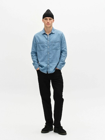 GABBA Regular Fit Hemd 'Sven' in Blau