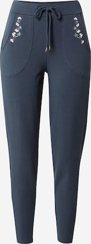 Blutsgeschwister Tapered Hose in Blau: predná strana