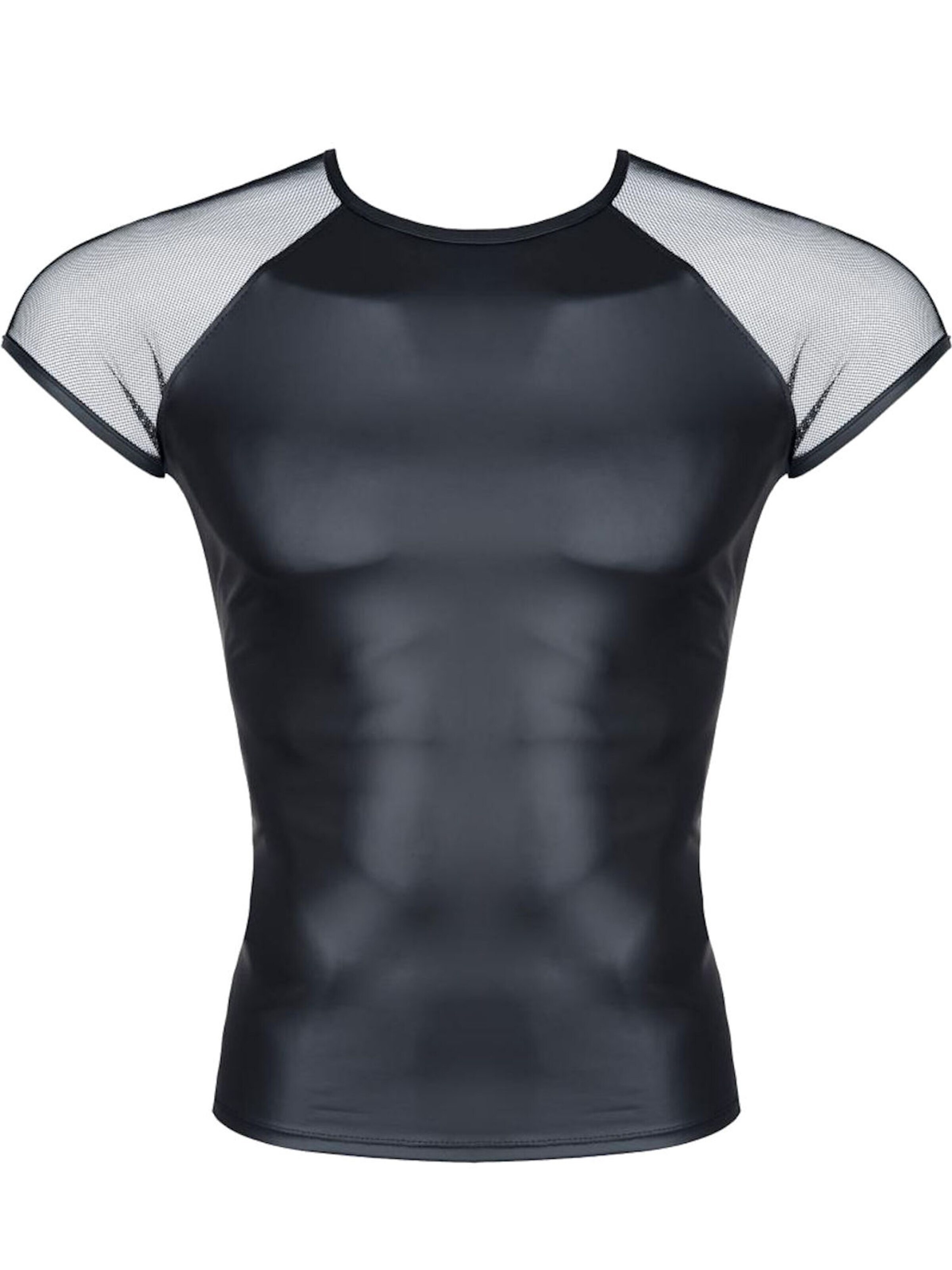 Regnes Fetish Planet Shirt 'Teodoro' in Black: front