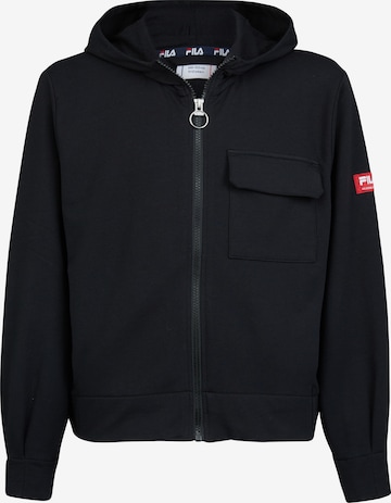 FILA Sweatjacke in Schwarz: predná strana