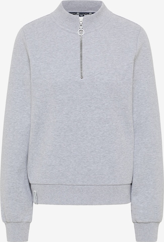 pelēks DreiMaster Maritim Sportisks džemperis: no priekšpuses