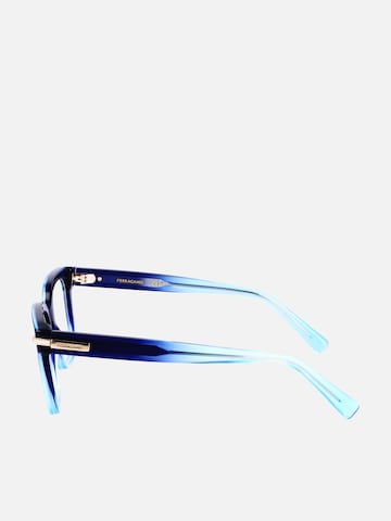 Lunettes de soleil 'Ferragamo SF3009 Gradient transparent dark red 52/18/145 WOMAN Eyewear Frame' FERRAGAMO en bleu