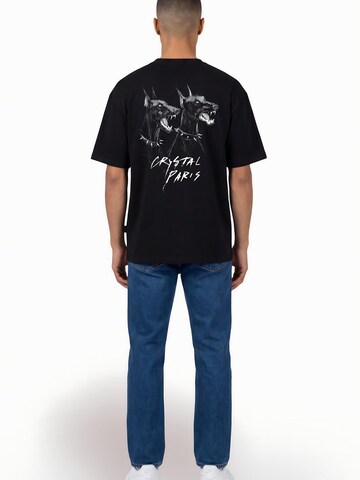 Crystal Paris Shirt 'Dogs' in Black