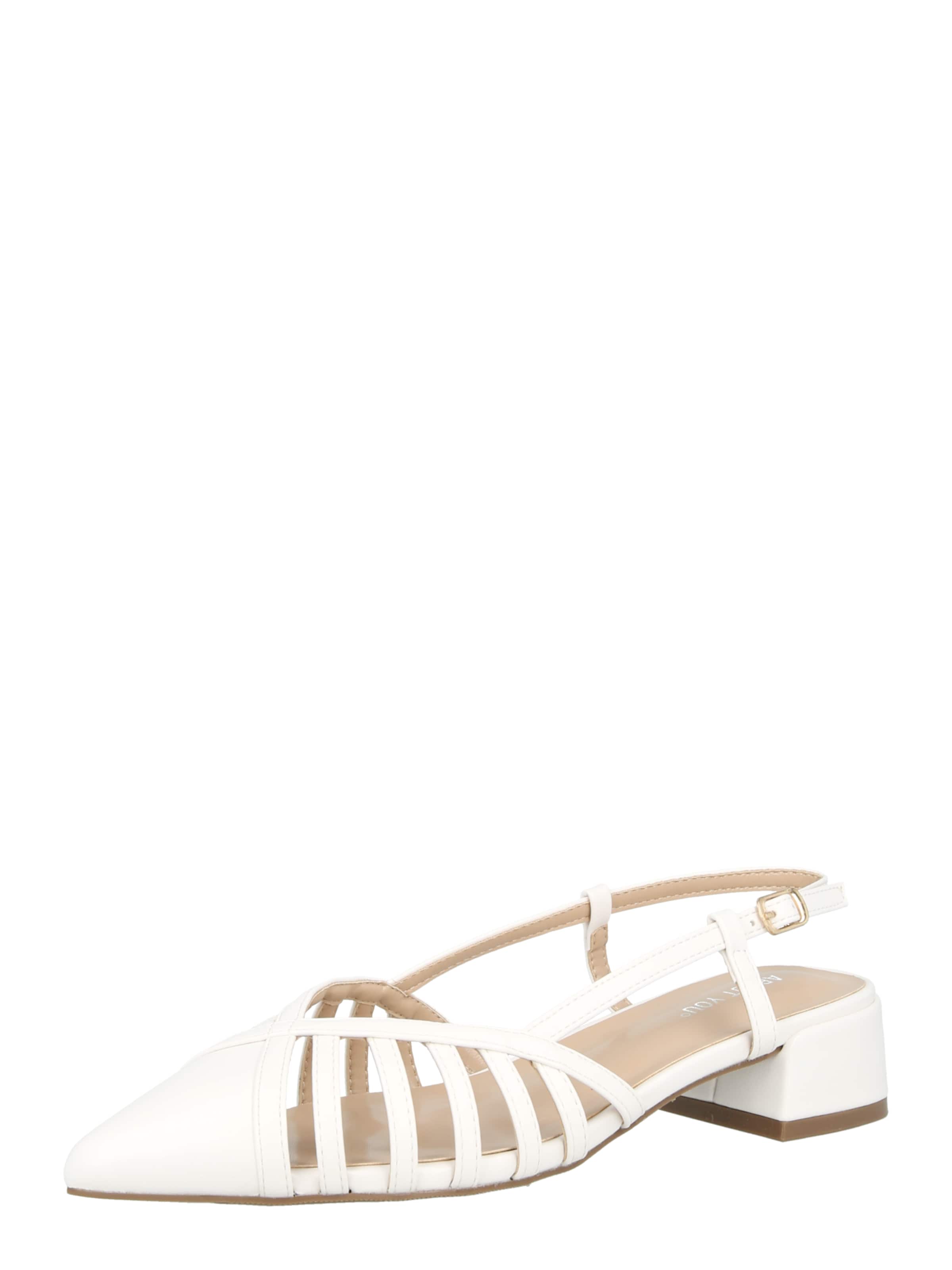 ABOUT YOU Zapatos destalonado 'Cosima' en blanco, Vista del producto